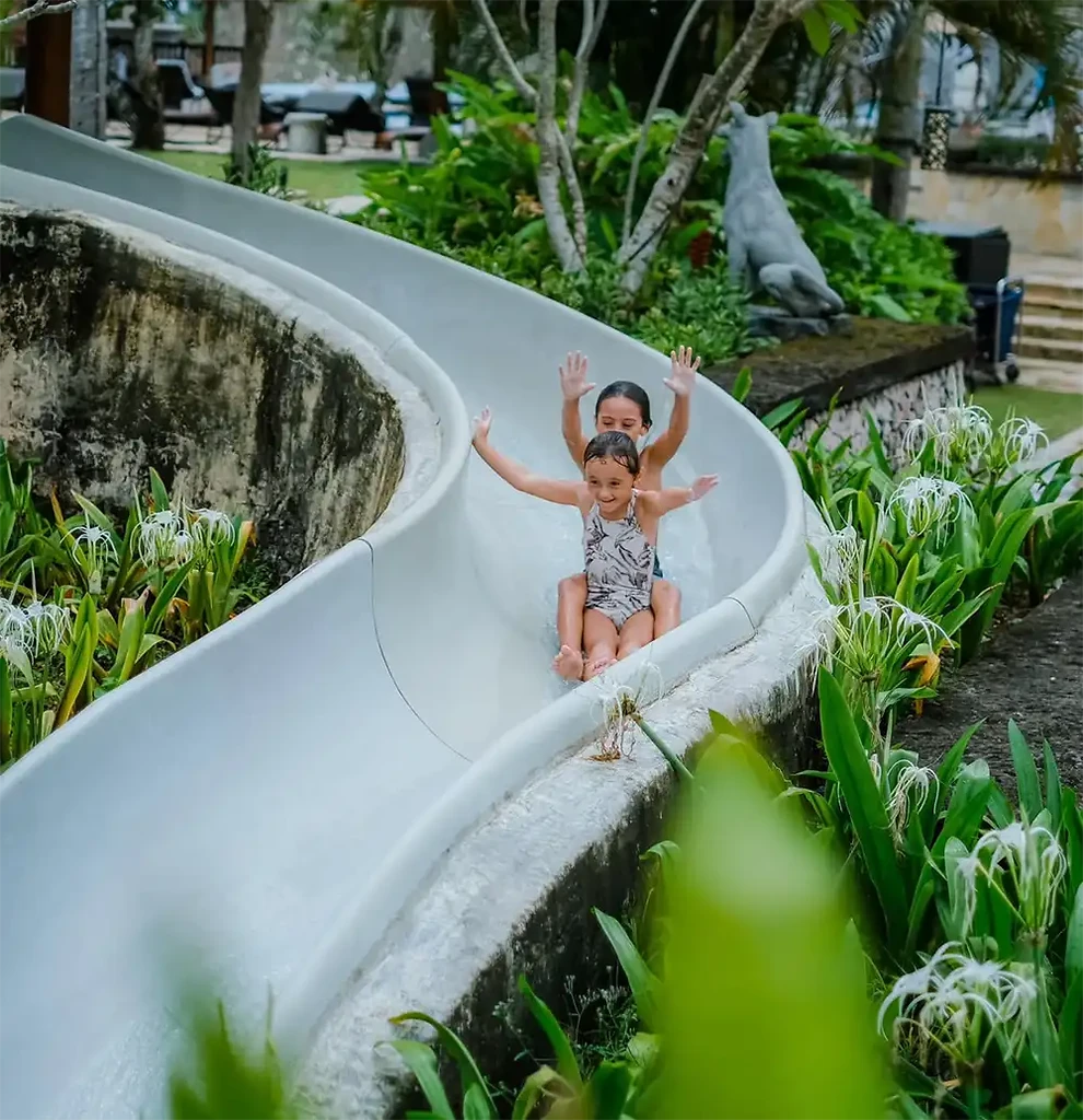 Bali Waterslide_Bali Family Hotels