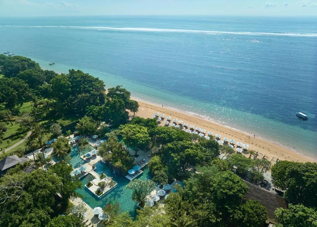 Aerial Beachfront View - Hyatt Regency Bali
