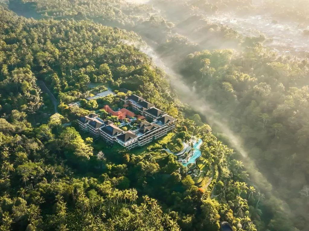 aerial-resort-forest-view-padma-resort-ubud-bali Padma Resort Ubud - Hotel Gallery